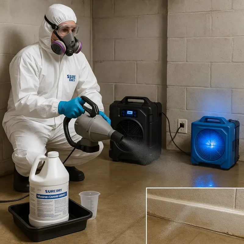 Sanitization and Odor Removal process in East Point, GA